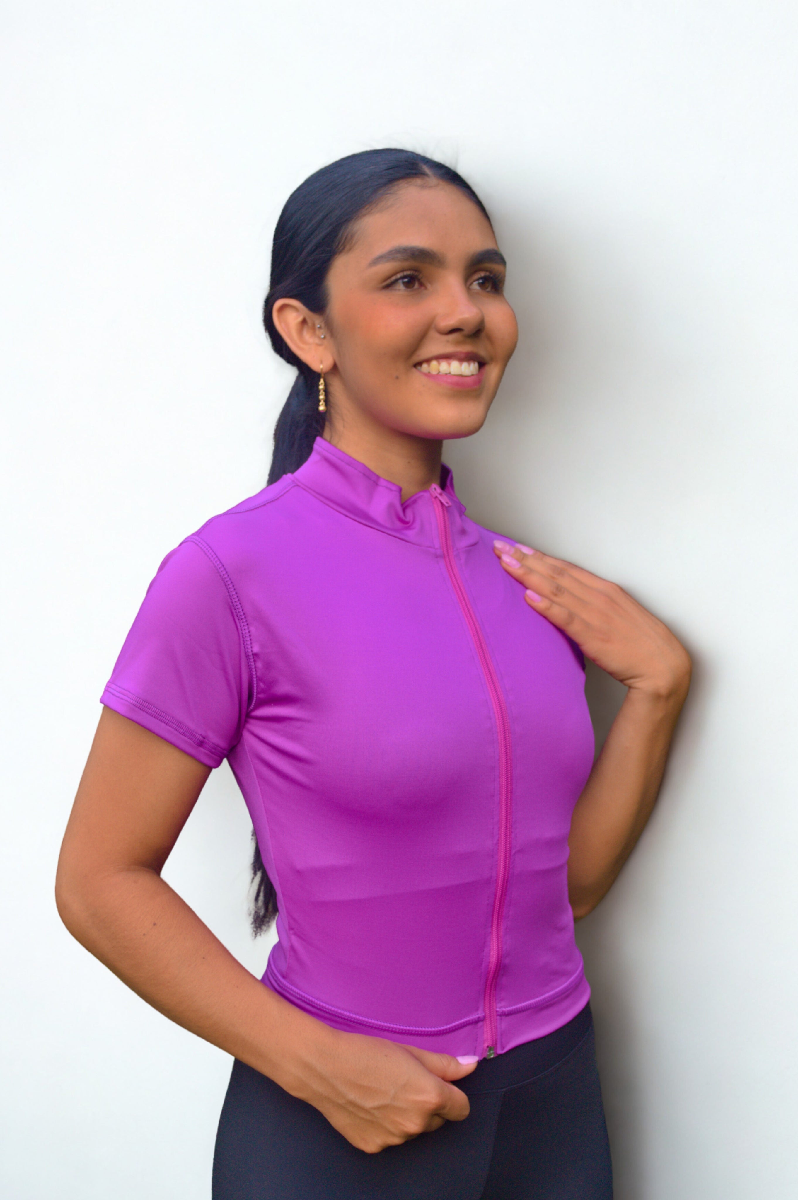 CAMISETA CREMALLERA DEPORTIVA - KD006