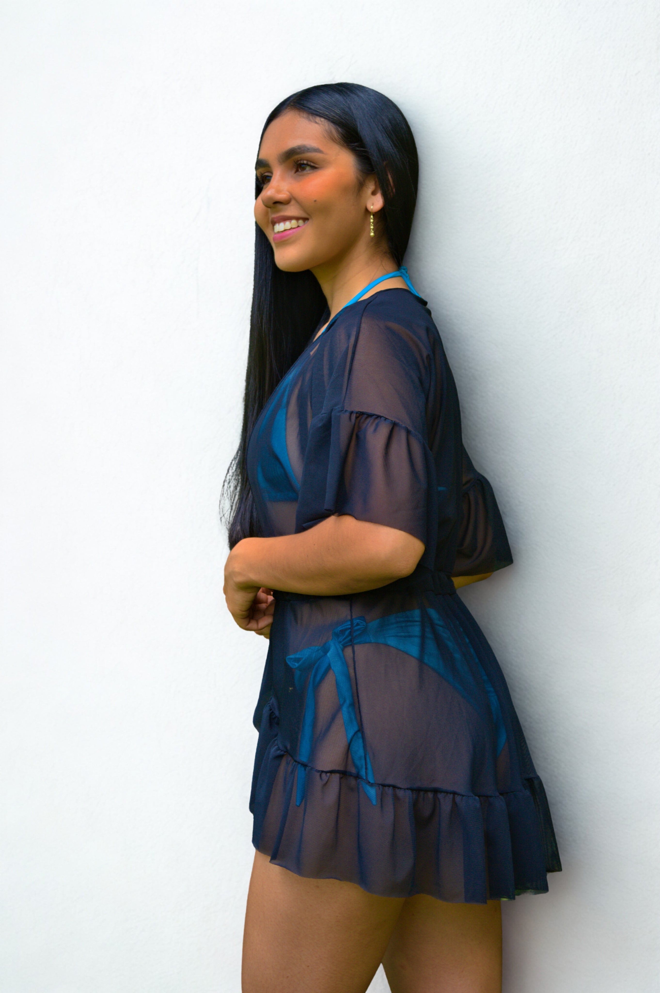 SALIDA DE BAÑO DAMA - KIMONO CORTO K016