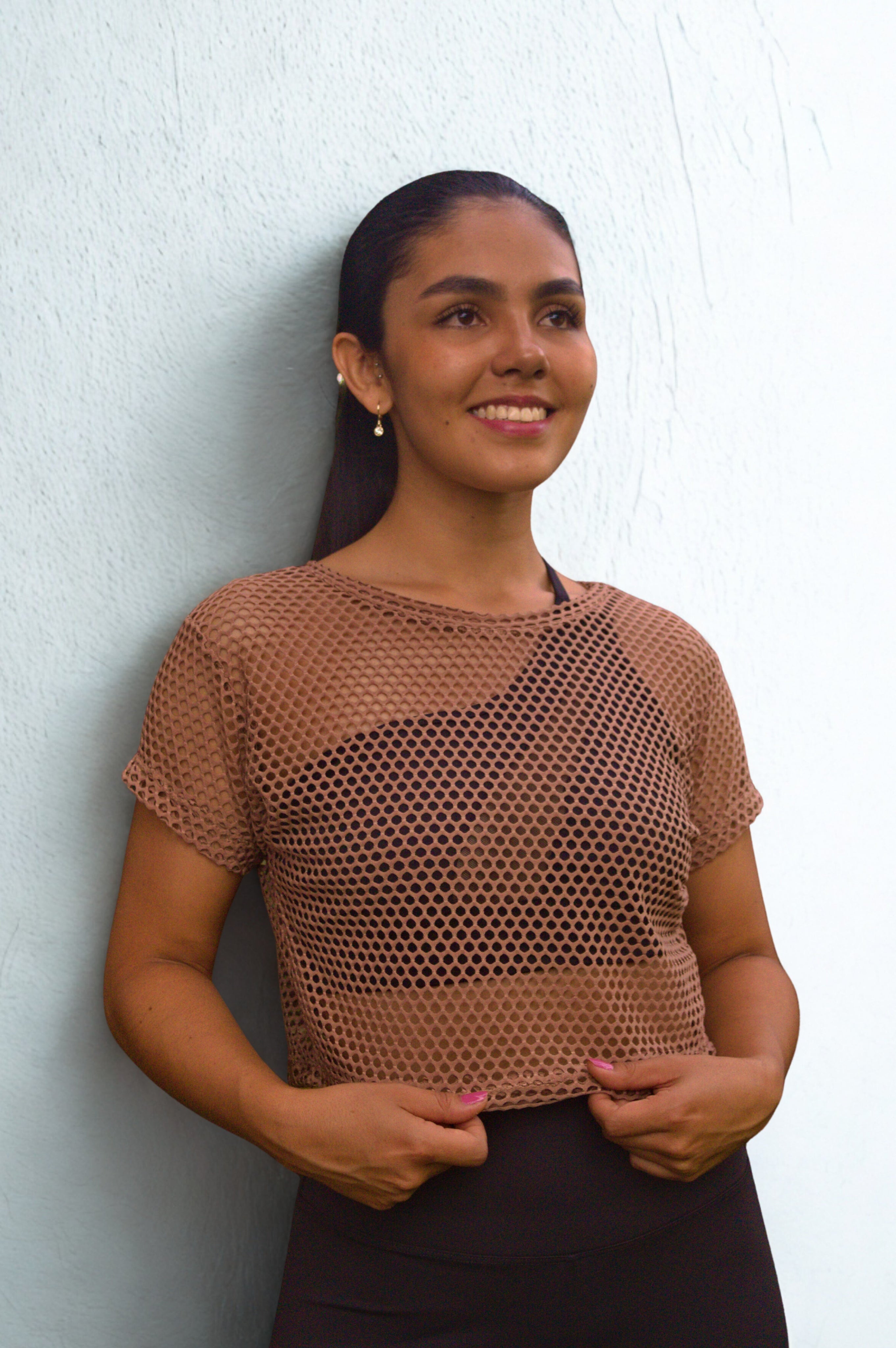 CAMISETA CORTA CROCHET - KD020